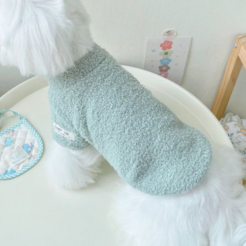 Double-sided Cloud Velvet Thickened Pet Puppy Cat Clothes